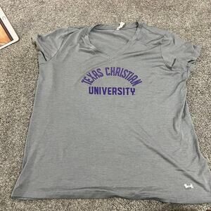 Under Armour Women’s Texas Christian University T Shirt size XL